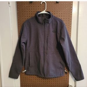 The North Face Apex Bionic Windwall Full Zip Jacket Heather Grey